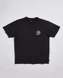 ALOHA BADGE TSHIRT - BLACK