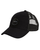 ALOHA TRUCKER CAP - BLACK